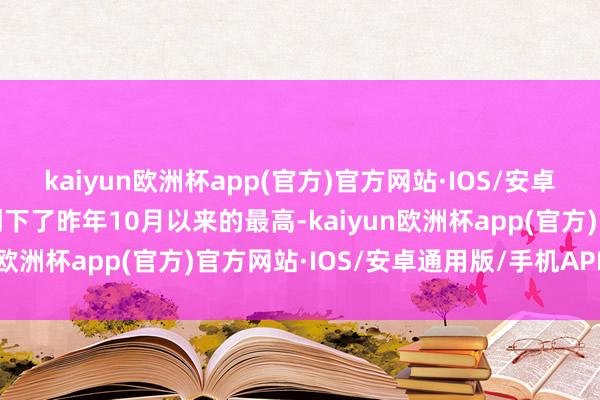 kaiyun欧洲杯app(官方)官方网站·IOS/安卓通用版/手机APP下载创下了昨年10月以来的最高-kaiyun欧洲杯app(官方)官方网站·IOS/安卓通用版/手机APP下载