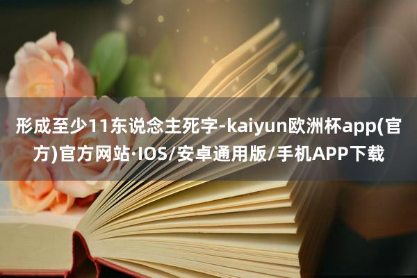 形成至少11东说念主死字-kaiyun欧洲杯app(官方)官方网站·IOS/安卓通用版/手机APP下载